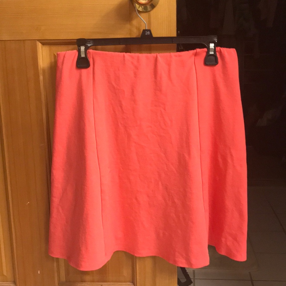 Pink skirt